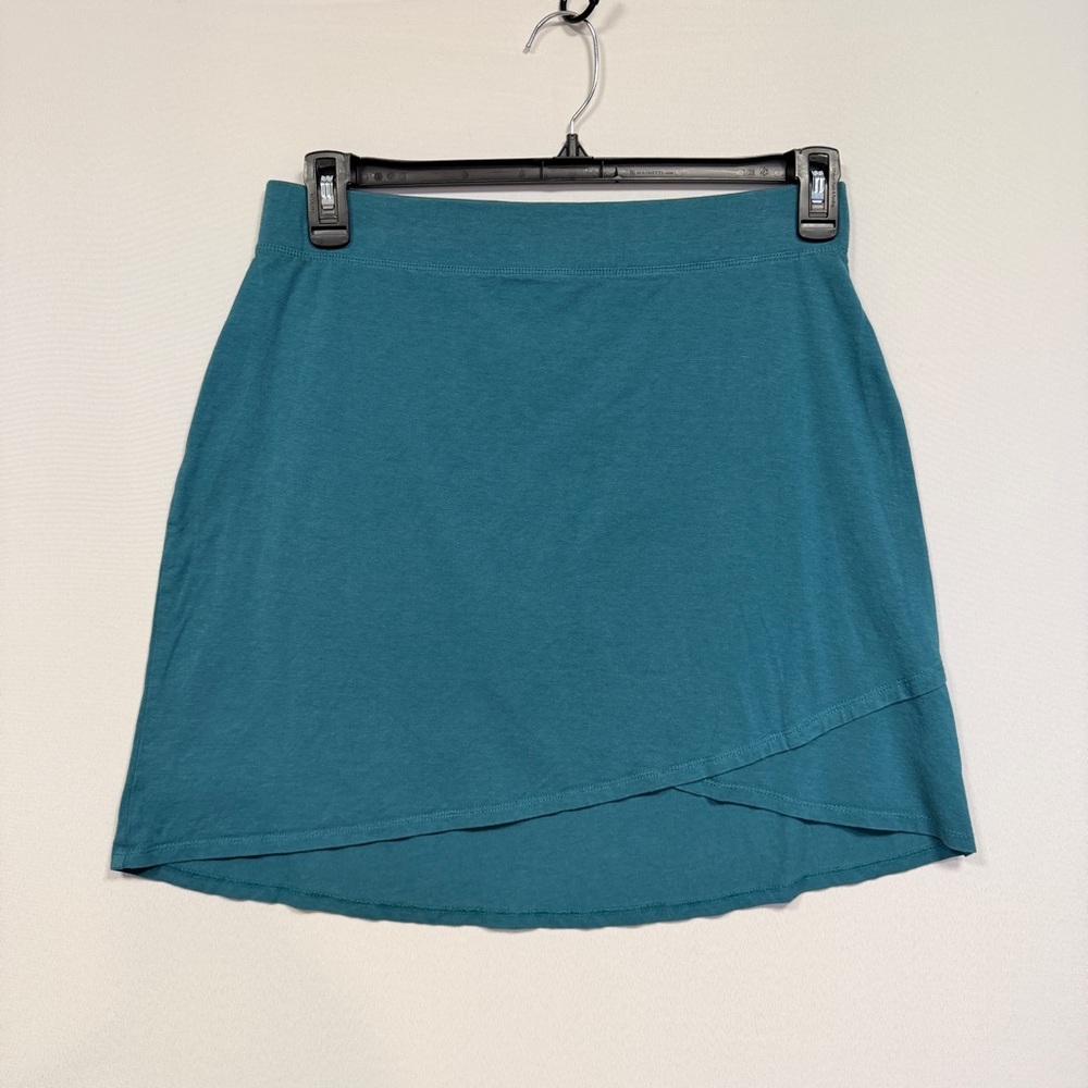 Horny Toad ( Toad&Co. ) teal foxglove skirt Size M